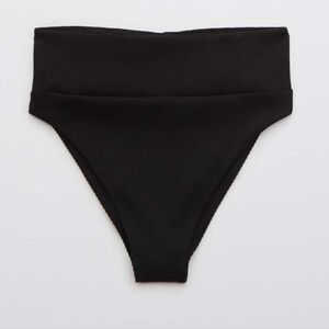 NWT Aerie Ribbed High Cut Cheeky Bikini Bottom